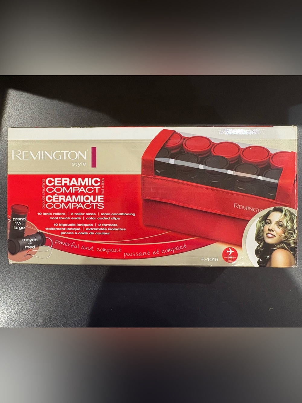 BNIB - Remington Ceramic Compact Hot Rollers